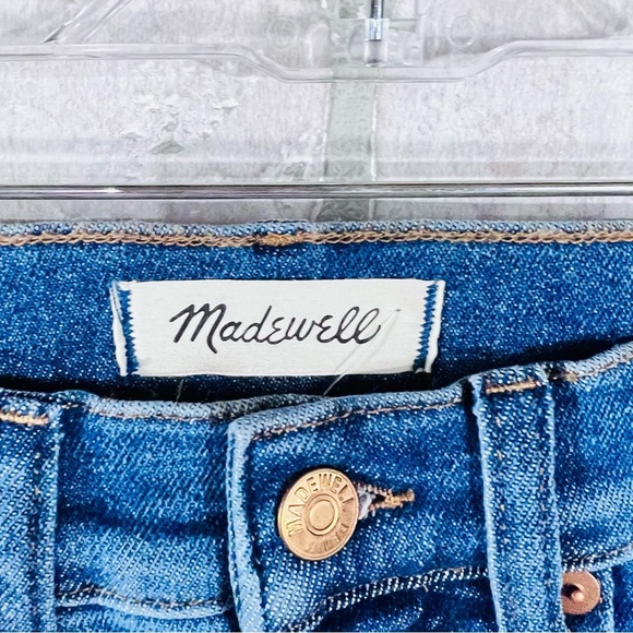 Madewell NWT Stovepipe Slim Straight Leg Jeans in Auraria Wash Size 24 - Picture 7 of 13